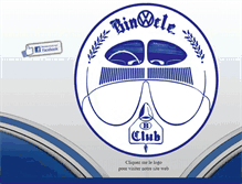 Tablet Screenshot of binocleclub.be